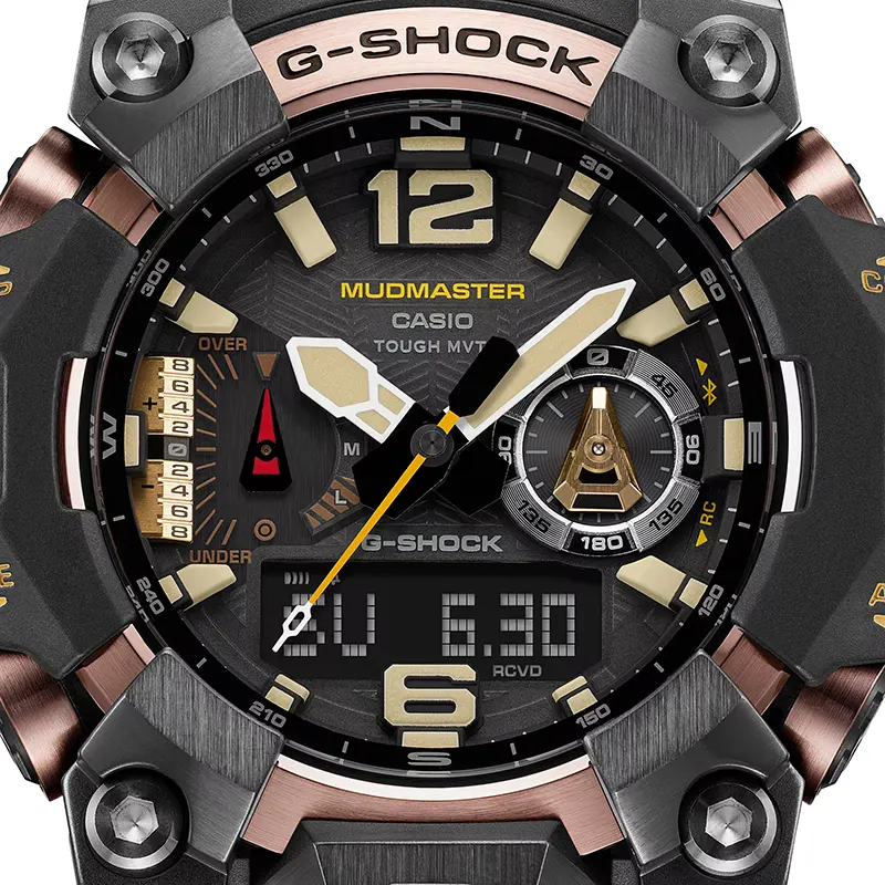Casio G-Shock Master Of G-Land Solar Sunrise-Sunset Display Men's Watch- GWG-B1000-1A4